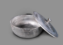 Load image into Gallery viewer, pot, dutch pot, iron pot, trinidad pot, tawa, tawas, iron tawa, aluminium tawa, trinidad cooking, trinidad cooking essentials, trinidad cooking utensils, trini utensils, trini cooking, trini kitchen, kitchen utnesils, caribbean cooking, caribbean food

