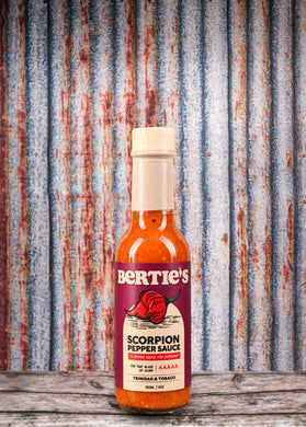 Scorpion Pepper, Trinidad Scorpion Pepper, Berties, Bertie, Berties Pepper Sauce, Trinidad Pepper Sauce, Berties Original, Berties Slight, Pepper, Hot Pepper, Scorpion Pepper, Trinidad Scorpion Pepper, Chadon Beni, Shadon Beni, Trinidad foods London, Trinidad products UK,  Trinidad and Tobago, Trinidad, My Trini Shop, Trinidad Shop, Trini Shop, Trini food London, Trinidad Cuisine, Caribbean foods, Caribbean Shop London, Caribbean, Trinidad Grocery, Trinidad seasoning, Trini, Pepper sauce, Hot sauce