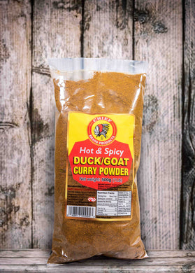 chief, powder, curry powder, marinade, seasoning, duck, goat, trini food, trinidad food, trini food in london, trinidad food in the UK