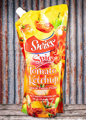 Swiss Ketchup, Spicy Ketchup, Spicy, Condiment, Swiss Brand, Swiss, Ketchup, trini ketchup, trinidad ketchup, Caribbean ketchup, swiss Caribbean ketchup, trinidad flavours, trinidad foods, trinidad street food, trinidad, tobago, trini food, trini drinks, trinidad drinks, Trinidad foods London, Trinidad products UK,  Trinidad and Tobago, Trinidad, My Trini Shop, Trinidad Shop, Trini Shop, Trini food London, Caribbean foods, Caribbean Shop London, Caribbean, Trinidad Grocery, Trinidad food
