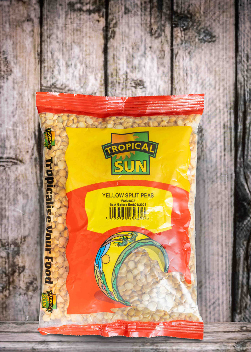 Tropical Sun Yellow Split Peas 500g My Trini Shop Ltd
