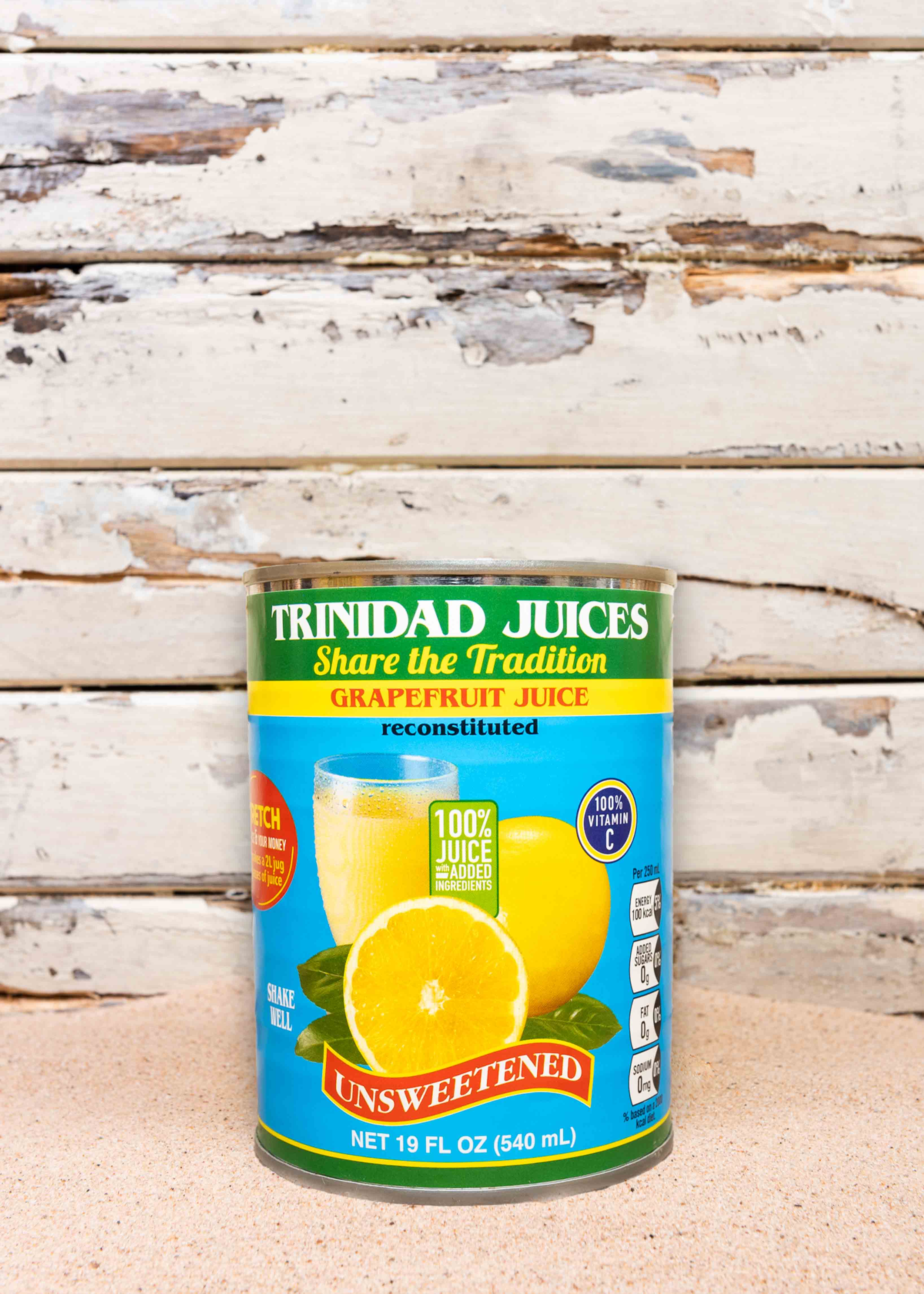 Trinidad Juices Unsweetened Grapefruit 540ml – My Trini Shop Ltd - Main Image