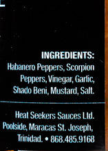 Load image into Gallery viewer, Pepper, Hot Pepper, Scorpion Pepper, Trinidad Scorpion Pepper, Chadon Beni, Shadon Beni, Trinidad foods London, Trinidad products UK,  Trinidad and Tobago, Trinidad, My Trini Shop, Trinidad Shop, Trini Shop, Trini food London, Trinidad Grocery, Trini Grocery, Caribbean foods, Caribbean Shop London, Caribbean, Trinidad food, Trinidad seasoning, Trini, Pepper sauce, Hot sauce
