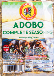 Adobo, Complete Seasoning, Adobo Complete, Chief Adobo Complete Seasoning, Trinidad Cusine, Chief products, Chief Trinidad, Trinidad foods London, Trinidad products UK,  Trinidad and Tobago, Trinidad, My Trini Shop, Trinidad Shop, Trini Shop, Trini food London, Trinidad Curry, Caribbean foods, Caribbean Shop London, Caribbean, Trinidad Grocery, Trinidad food, Trinidad seasoning, Trinidad Fried Rice, Trinidad Chow Mein, Trinidad All Purpose Seasoning, Jerk Seasoning, Seafood Seasoning, Herbs and Spices