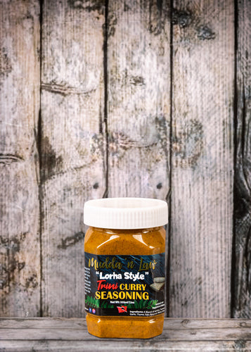 mudda n law, curry, caraypulay leaves, poodeema, lorha style, lorha, caraypulay, chadon beni, west indian, trinidad, hot sauce, seasoning, marinade