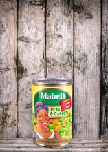 Load image into Gallery viewer, peas and carrots, peas, carrots, green peas, tinned goods, mabel, mabels, caribbean brands, trinidad brands, trinidad foods, tinned peas and carrots, trinidad and tobago, trinidad products, coconut milk, pigeon peas, green seasoning, chadon beni, shadon beni, trinidad bbq sauce, barbeque sauce, pelau, trinidad grocery, caribbean grocery, taste of trinidad, trini grocery, trini food, trini flavours, a taste of trinidad
