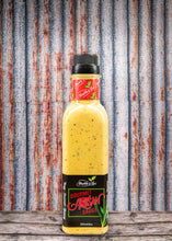 Load image into Gallery viewer, Artisan Sauce, Gourmet, Garlic Sauce, Garlic Chadon Beni, Garlic Condiment, Garlic Shadon Beni, mudda n law, fire sauce, scorpion pepper, chadon beni, west indian, trinidad, hot sauce, seasoning, marinade
