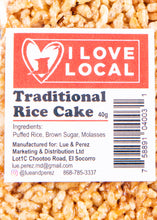 Load image into Gallery viewer, rice cakes, trini rice cakes, trinidad rice cakes, trini snacks, trinidad snacks, trinidad and tobago, childhood snacks, caribbean snacks, caribbean, trini, trinidad in london, trinis in london, local trinidad snacks, local snacks
