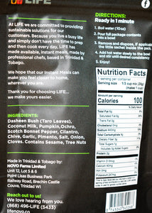 Instant Food, Instant Callaloo, Callaloo, Spicy, Sunday Lunch, Trini Food, Trinidad Food, Trinidad Foods London, Trinidad Products UK,  Trinidad and Tobago, Trinidad, My Trini Shop, Trinidad Shop, Trini Shop, Trini Food London, Trinidad Groceries, Trini Groceries, Caribbean Foods, Caribbean Shop London, Caribbean, Trinidad Grocery, Caribbean Cooking, Trinidad Cooking, Trini Cooking, Caribbean Flavours, Trini Flavours
